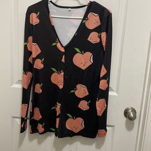 Super cute stretchy Lounge onesie